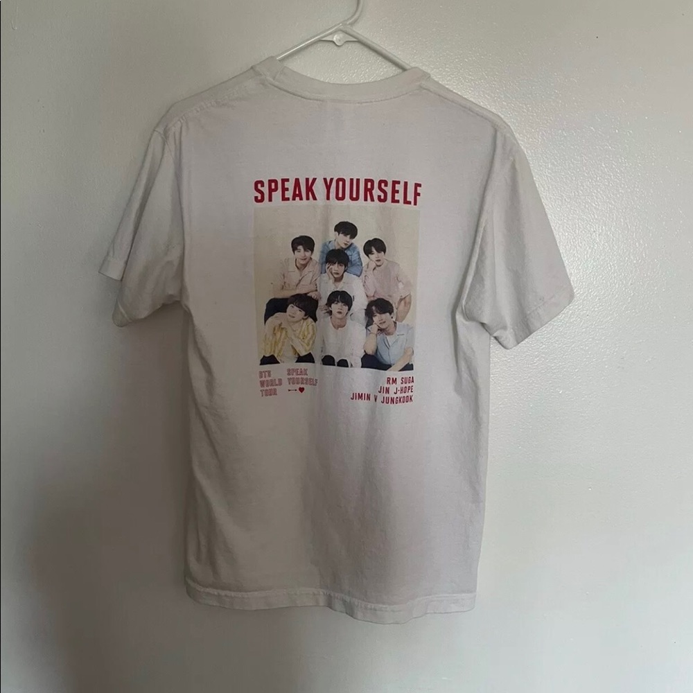 BTS WORLD TOUR LOVE YOURSELF MERCH SHIRT